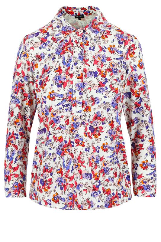 Mayerline - Jersey blouse - Jela - Pink peacock - F