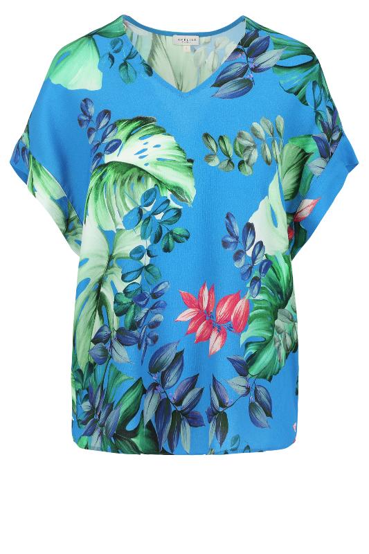 Améline - Blouse - Jilia - Malibu blue