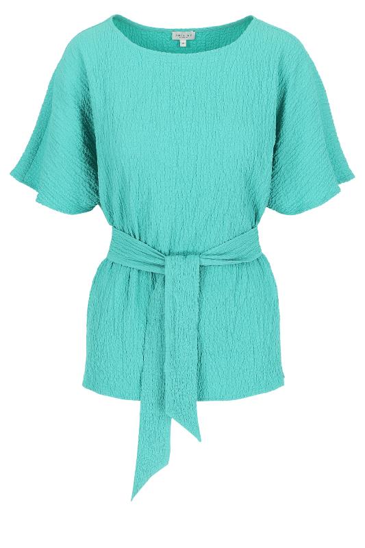 Améline - Blouse - Jiska - Pool green