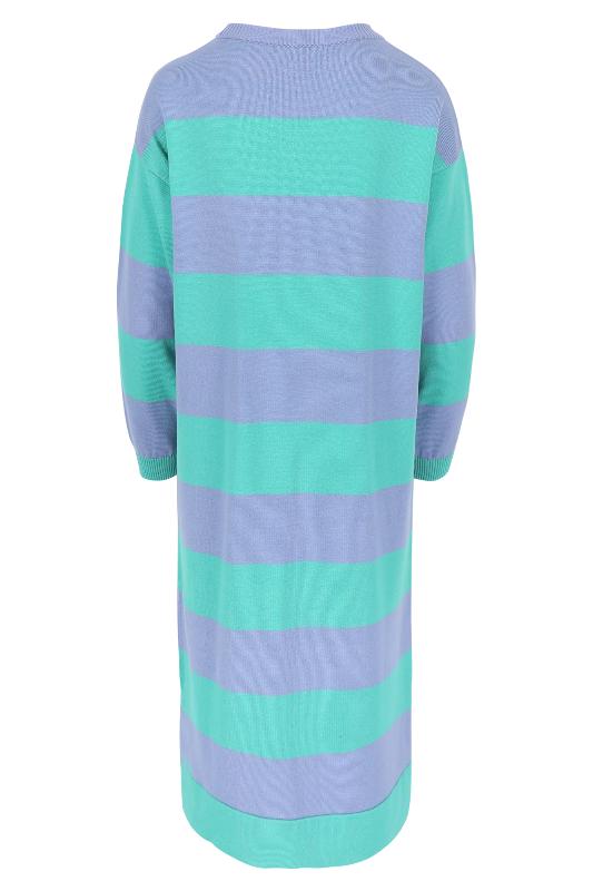 Améline - Robe courte en maille - Reese - Pool green