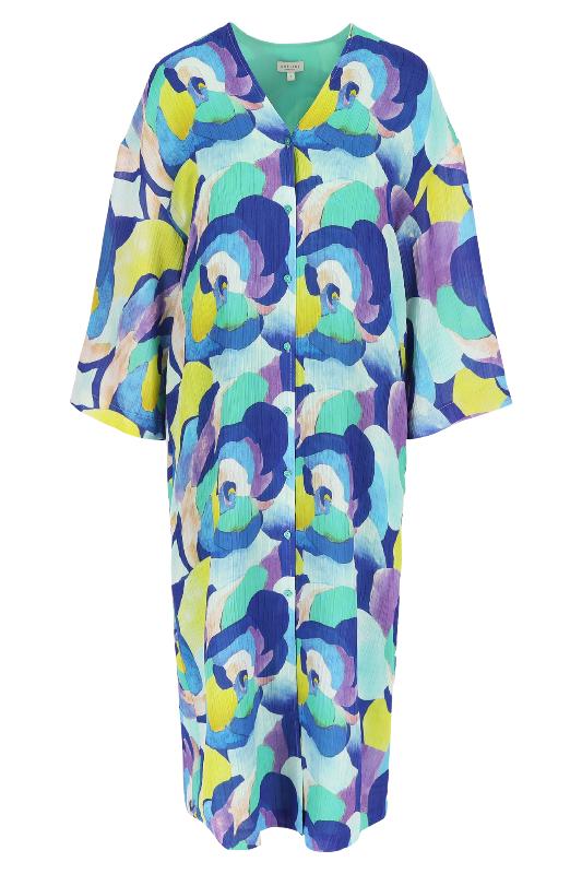 Améline - Robe longue - Renase - Pool green