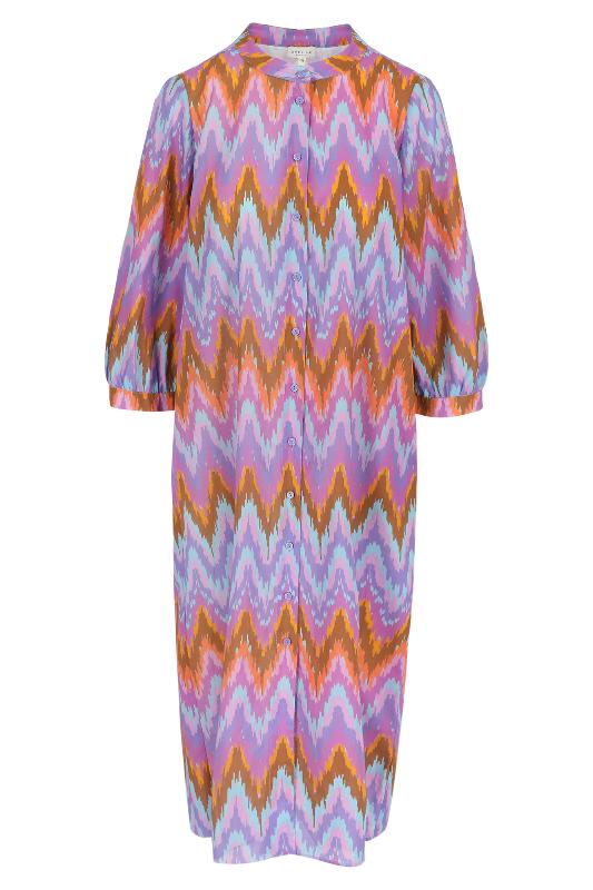 Améline - Robe longue - Rua - Paisley purple