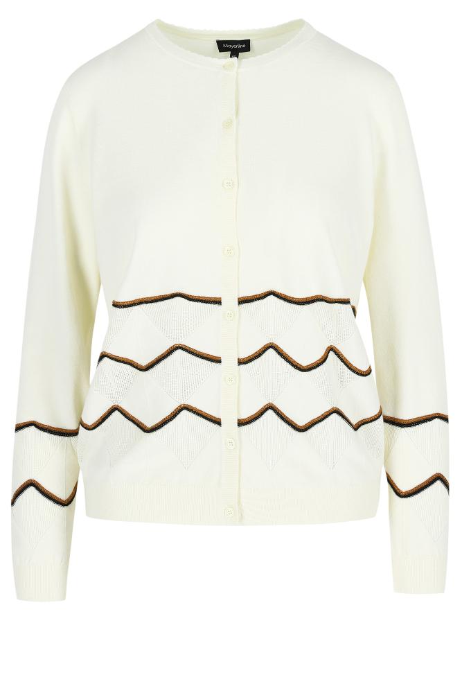 Mayerline - Gebreide Vesten - Angelica - Whisper White