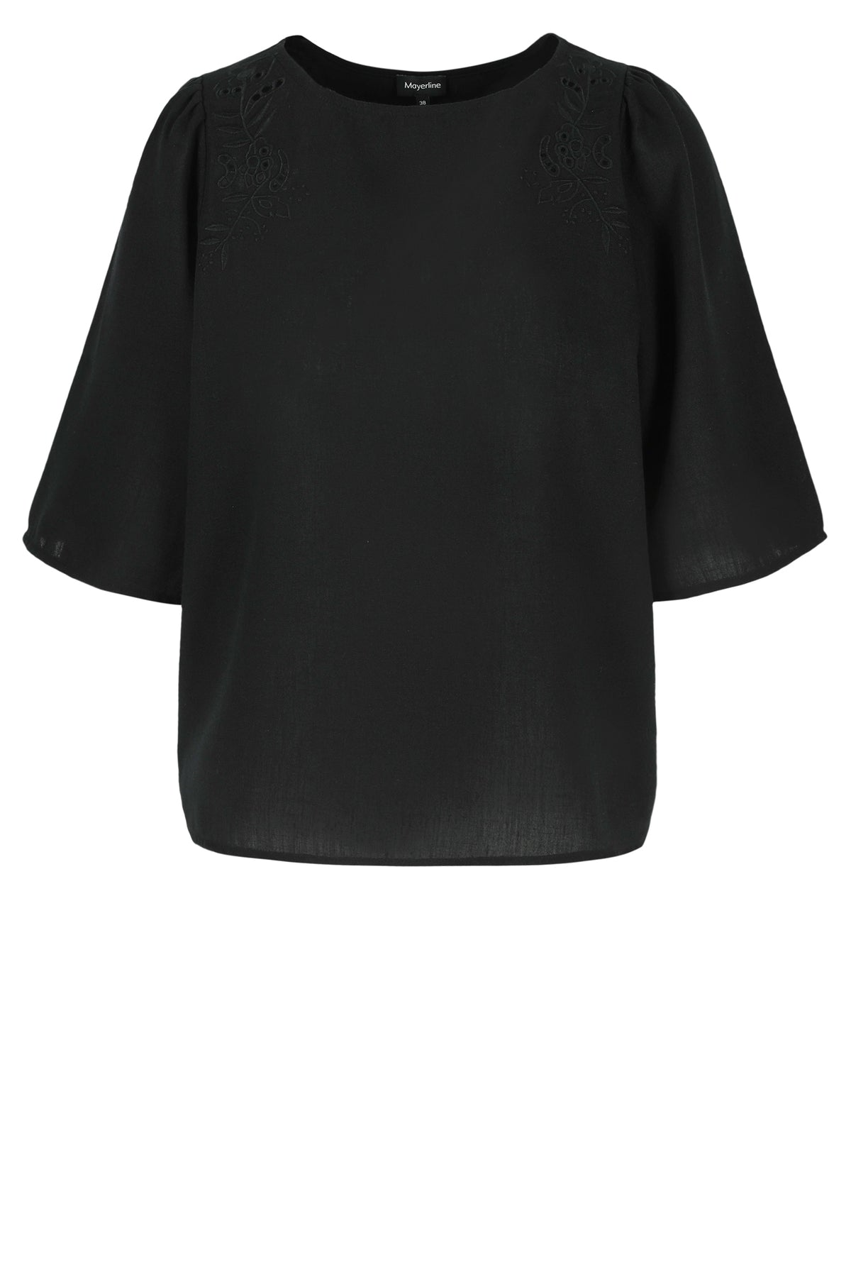 Mayerline - Blouse - Jacobina-V - Black Beauty