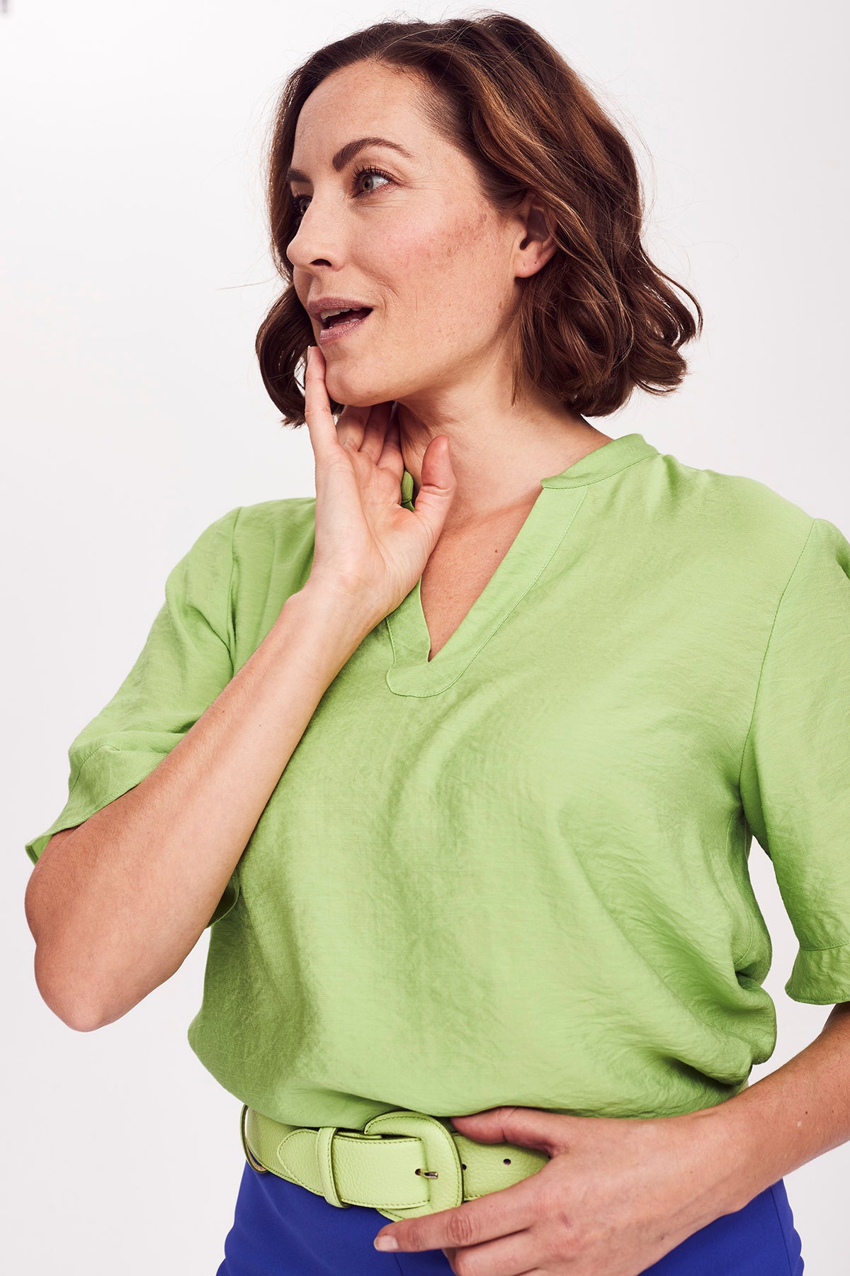 Mayerline - Blouse - Jenir - Sap Green