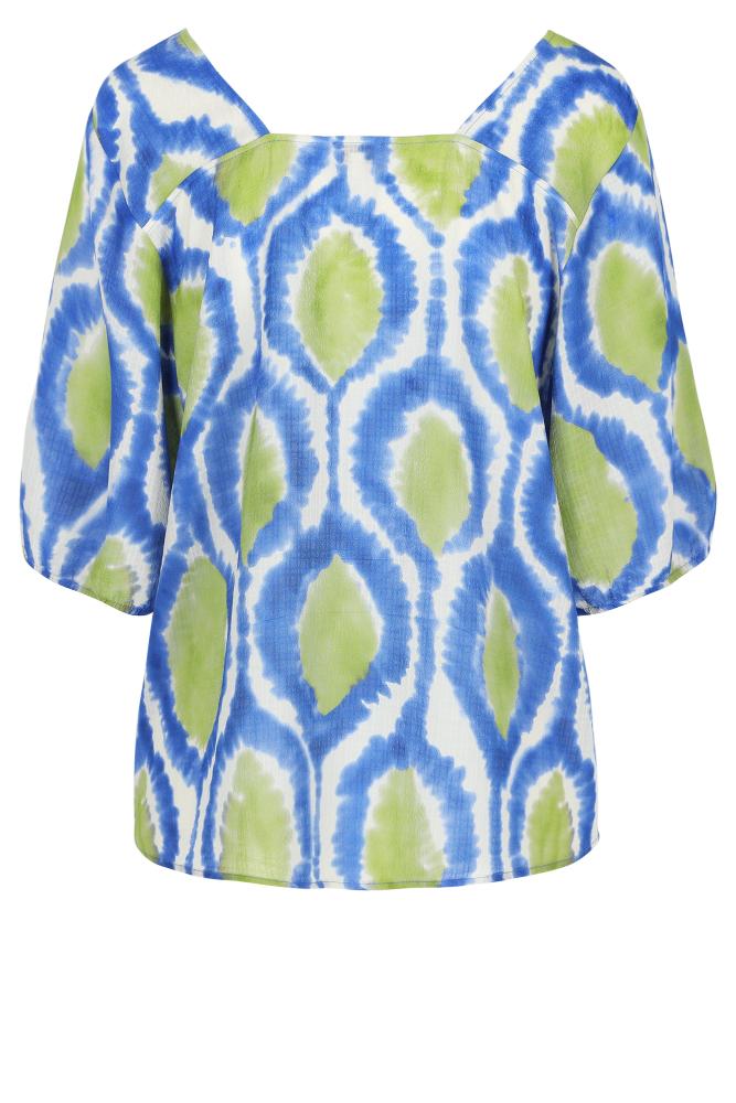 Améline - Blouse - Jing - Cobalt Sea