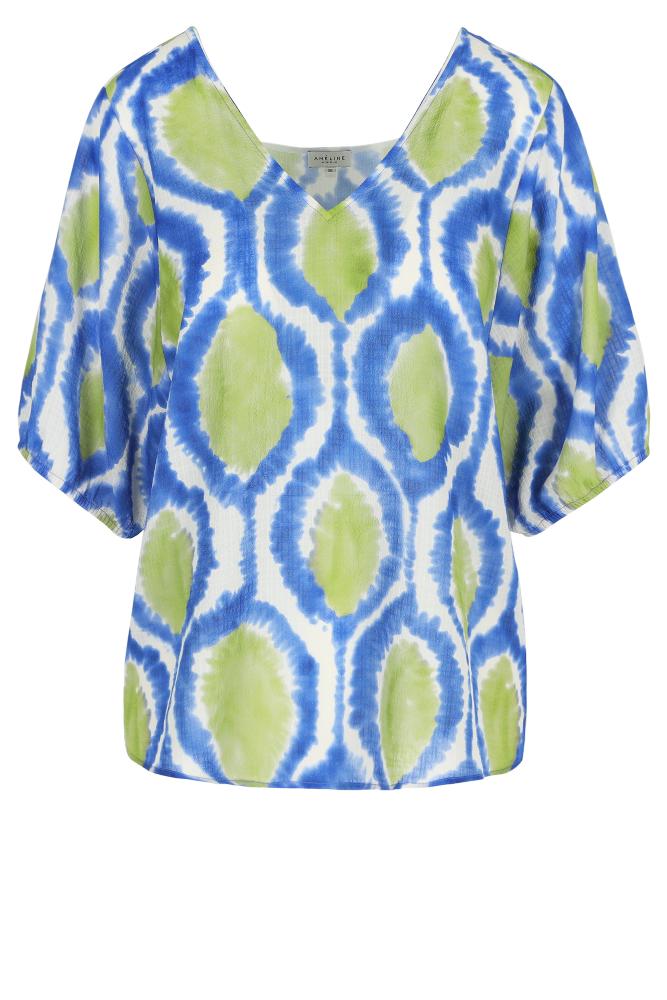 Améline - Blouse - Jing - Cobalt Sea