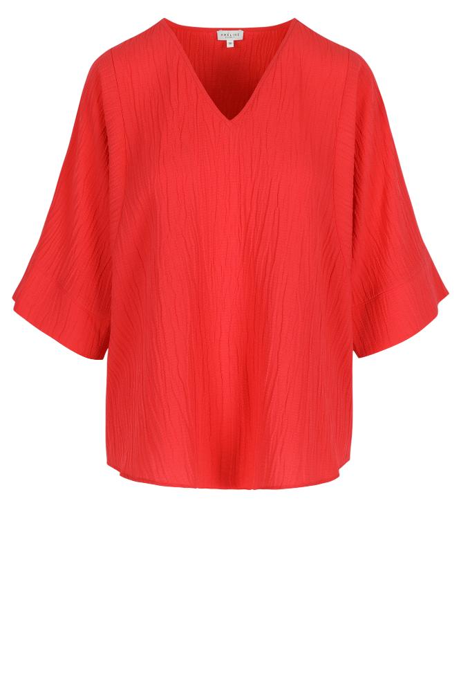 Améline - Blouse - Jozefien - Poppy Red
