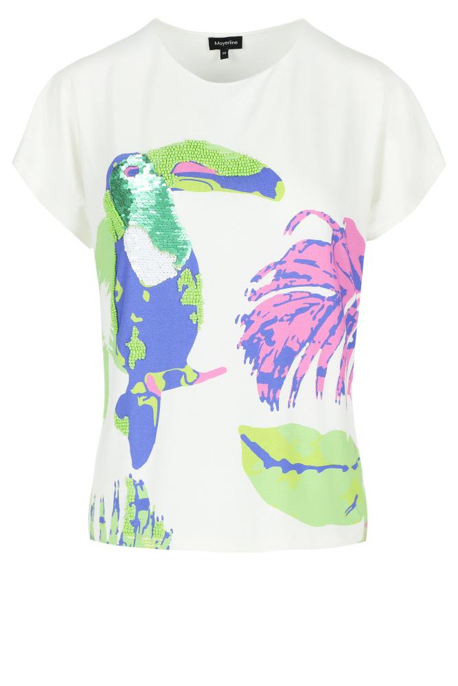 Mayerline - T-Shirt - Juras-V - Whisper White
