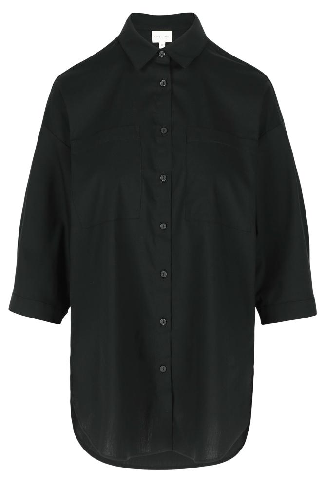 Améline - Blouse Tunique - Juun - Black Beauty