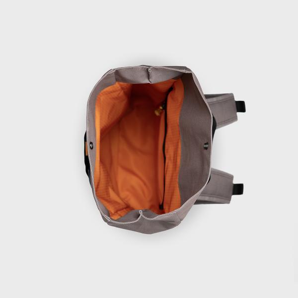 Rolltop rugzak - Taupe - Bruin