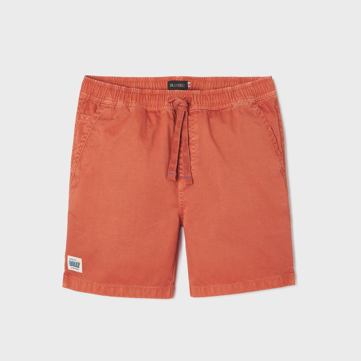 Katoenen short - Jeansblauw