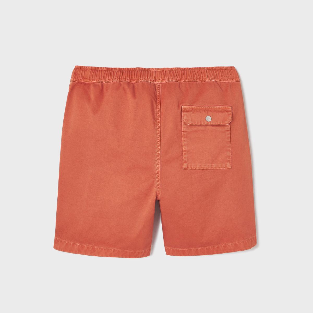 Katoenen short - Jeansblauw
