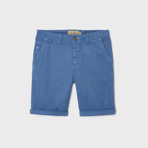 Bermuda en 100% coton bio - Bleu clair