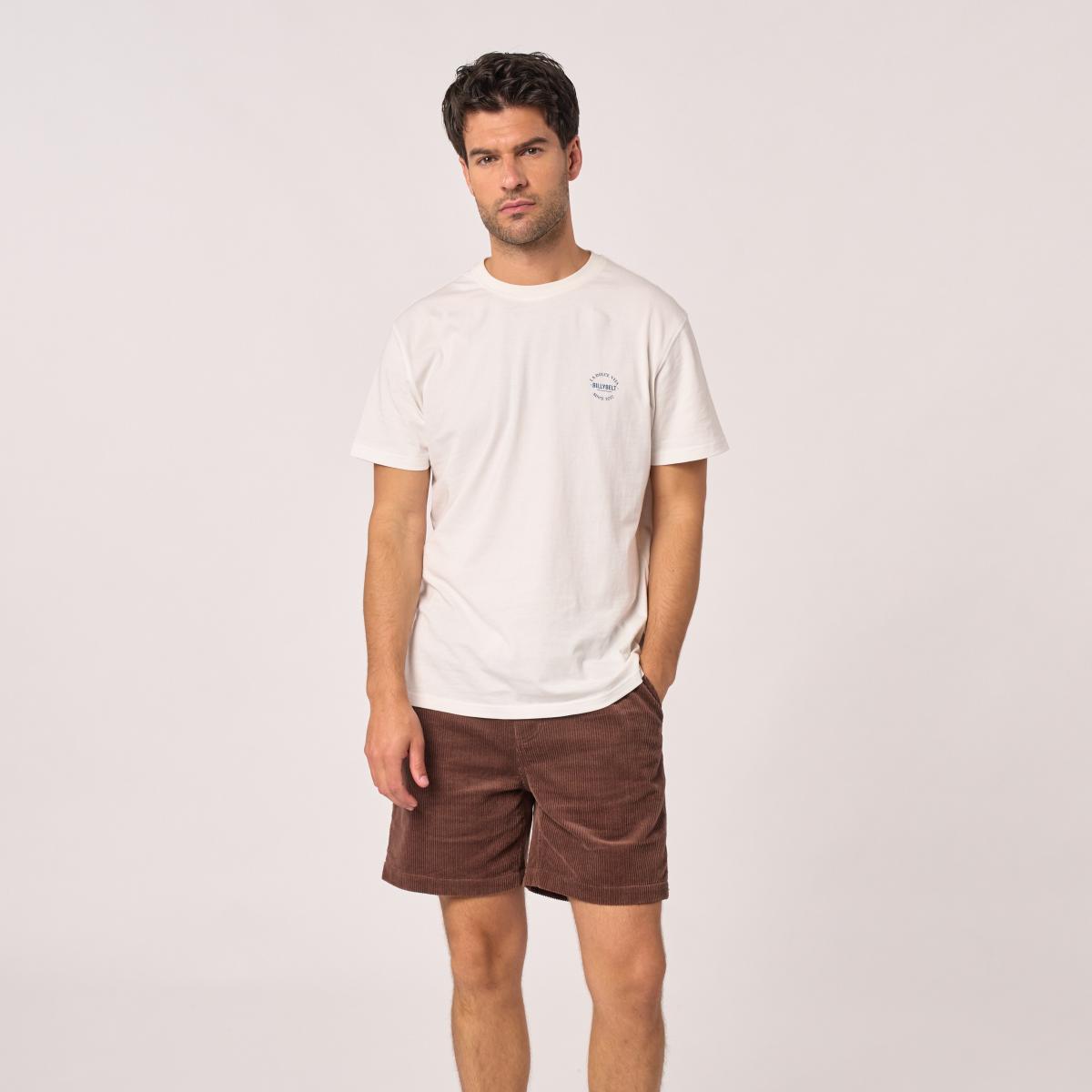 Fluwelen short - Bruin