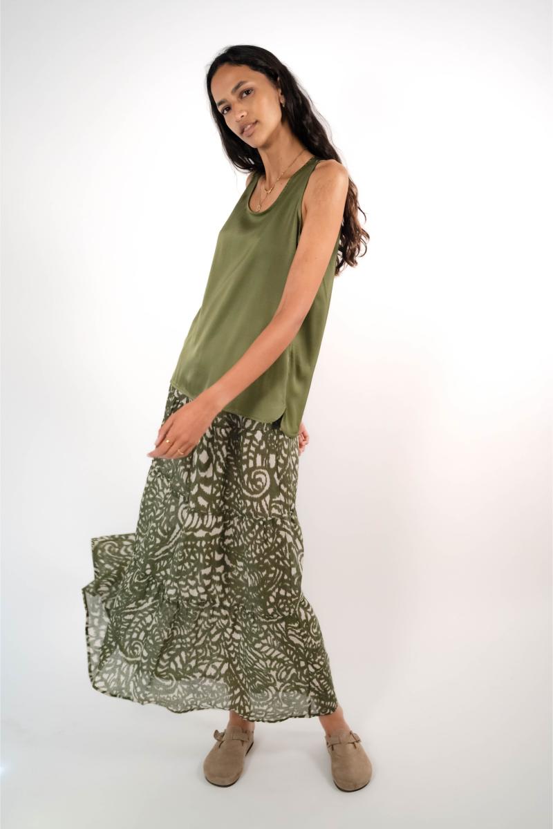 Rok - Sienna - Khaki Cashmere