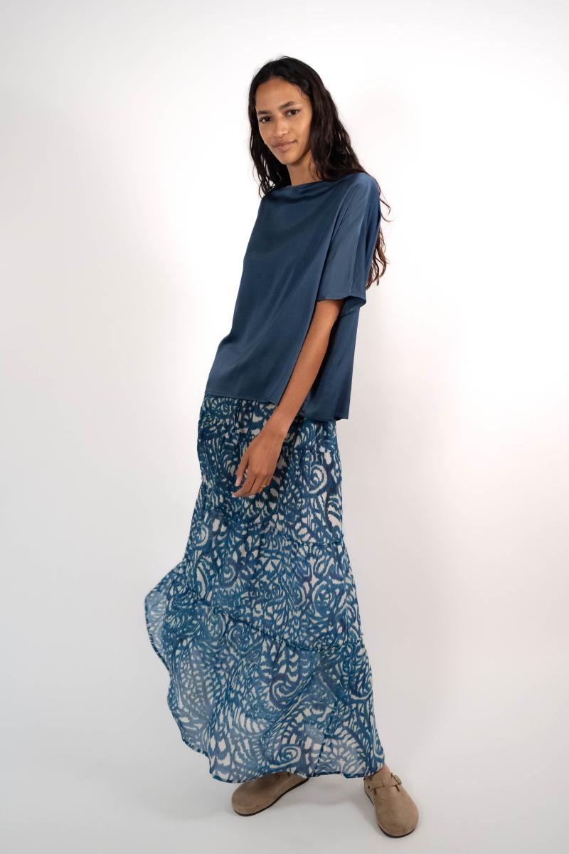 Rok - Sienna - Indigo Cashmere