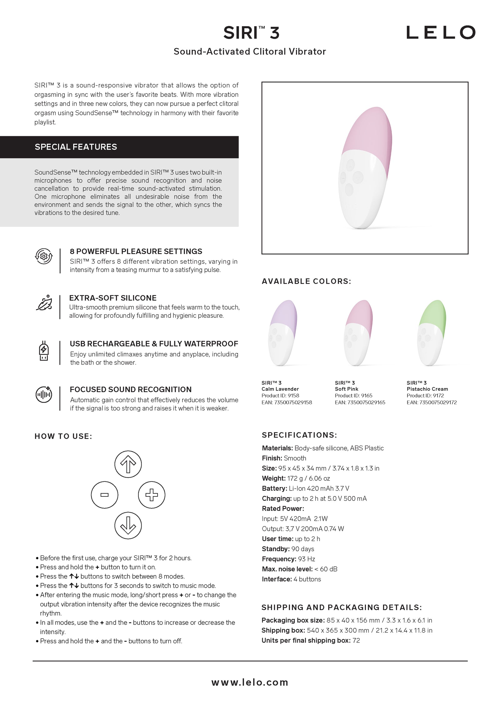 SIRI 3 Pistachio Cream