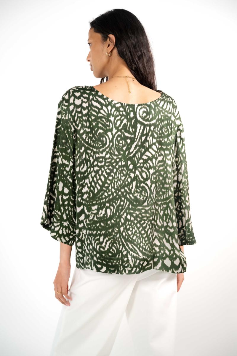 Bloes - Soko - Khaki Flowers