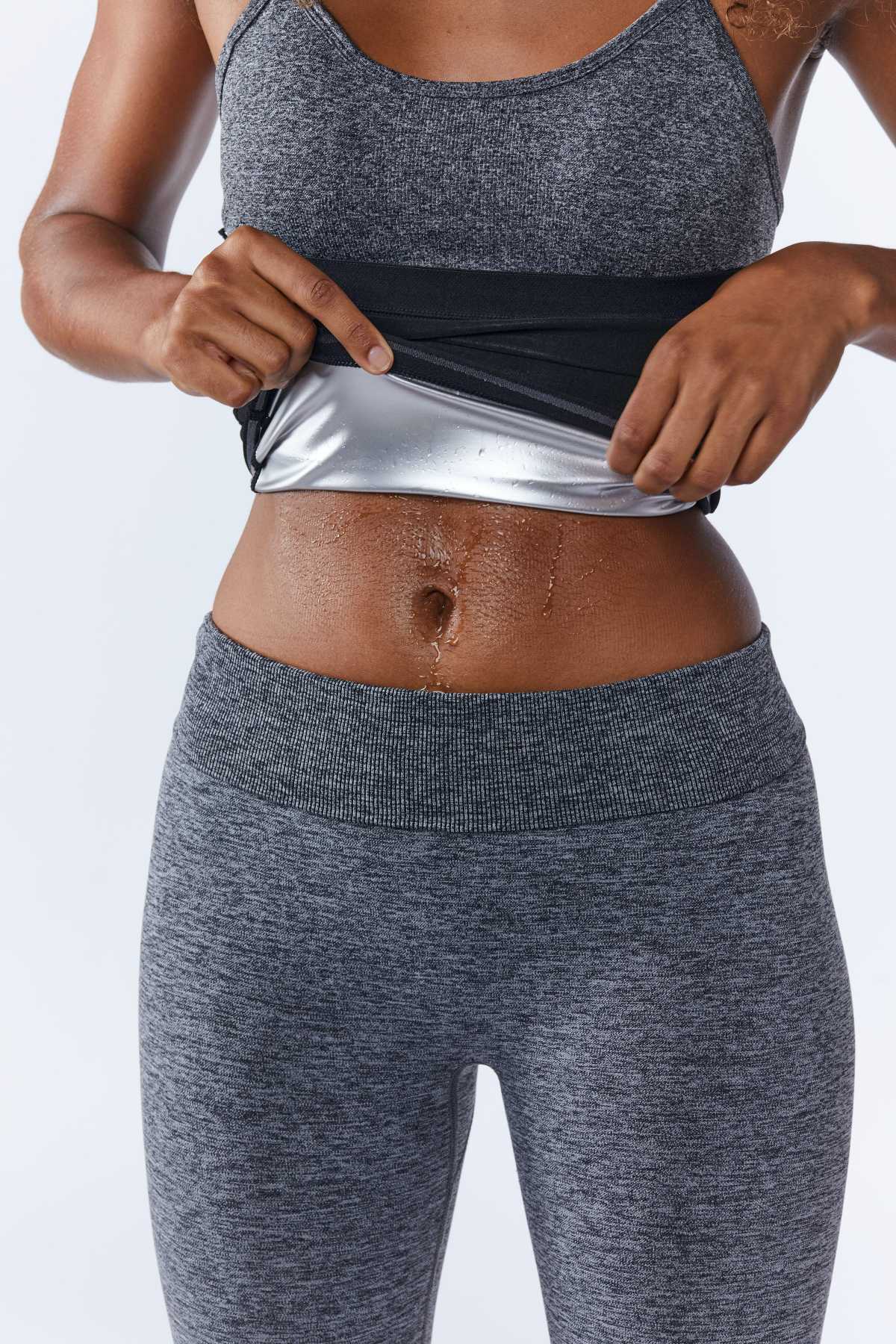 Zweetband - Zwart/Zilver