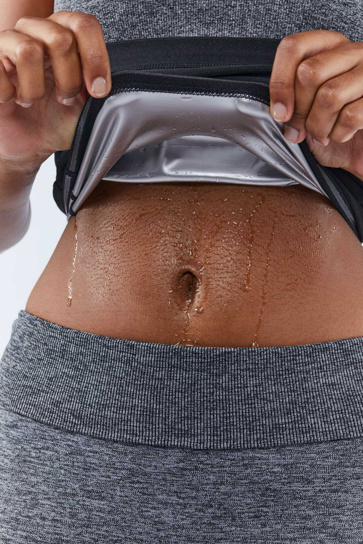 Zweetband - Zwart/Zilver