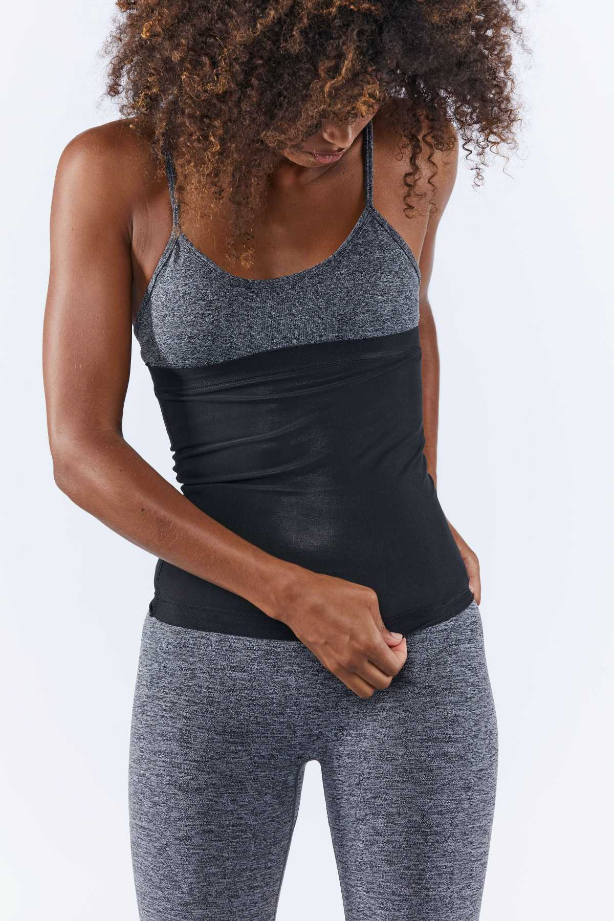 Zweetband - Zwart/Zilver