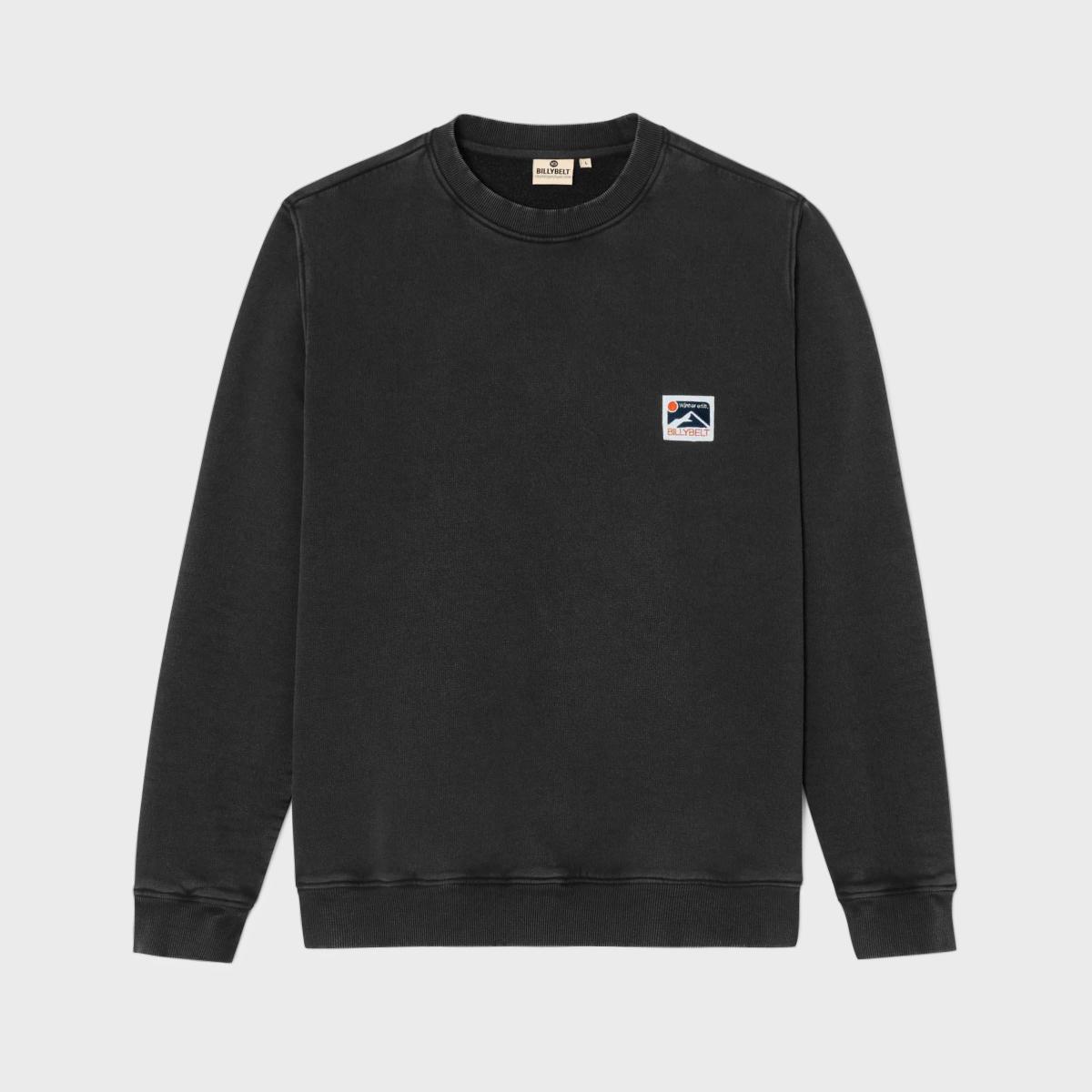 Sweater van 100% biologisch katoen BILLYCLUB - Donkergrijs