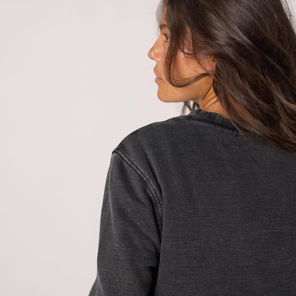 Sweater van 100% biologisch katoen BILLYCLUB - Donkergrijs