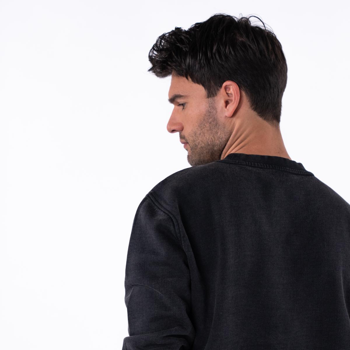 Sweater van 100% biologisch katoen BILLYCLUB - Donkergrijs