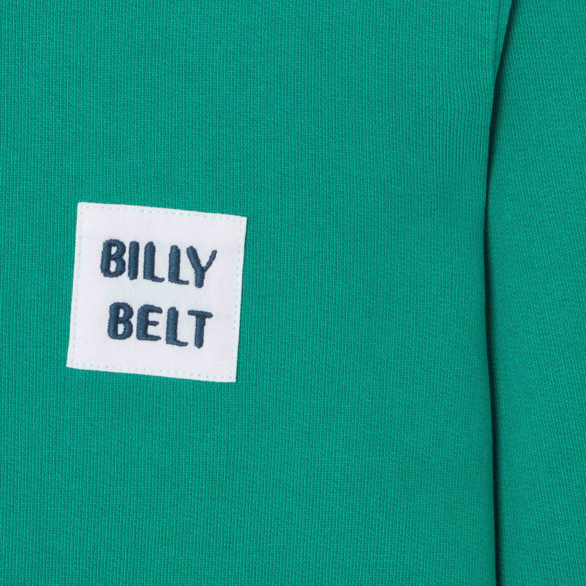 Sweater van 100% biologisch katoen BILLYCLUB - Groen