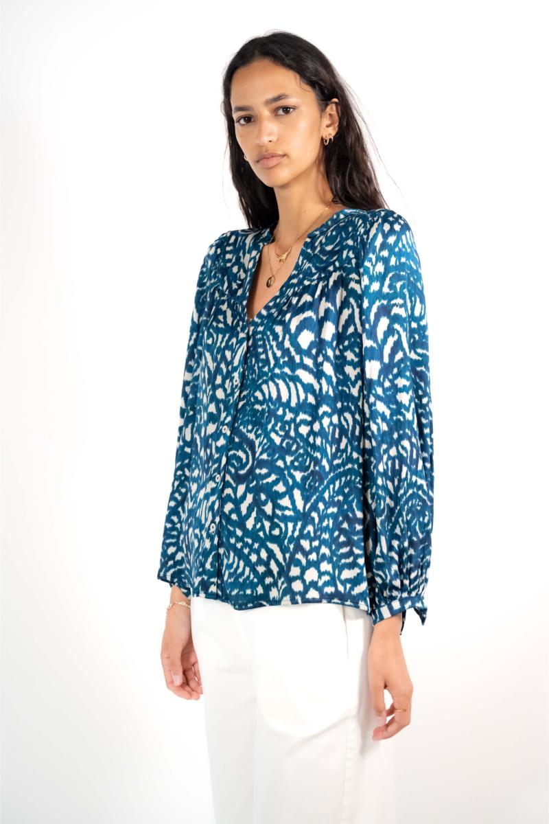 Hemd - Sydney - Indigo Cashmere