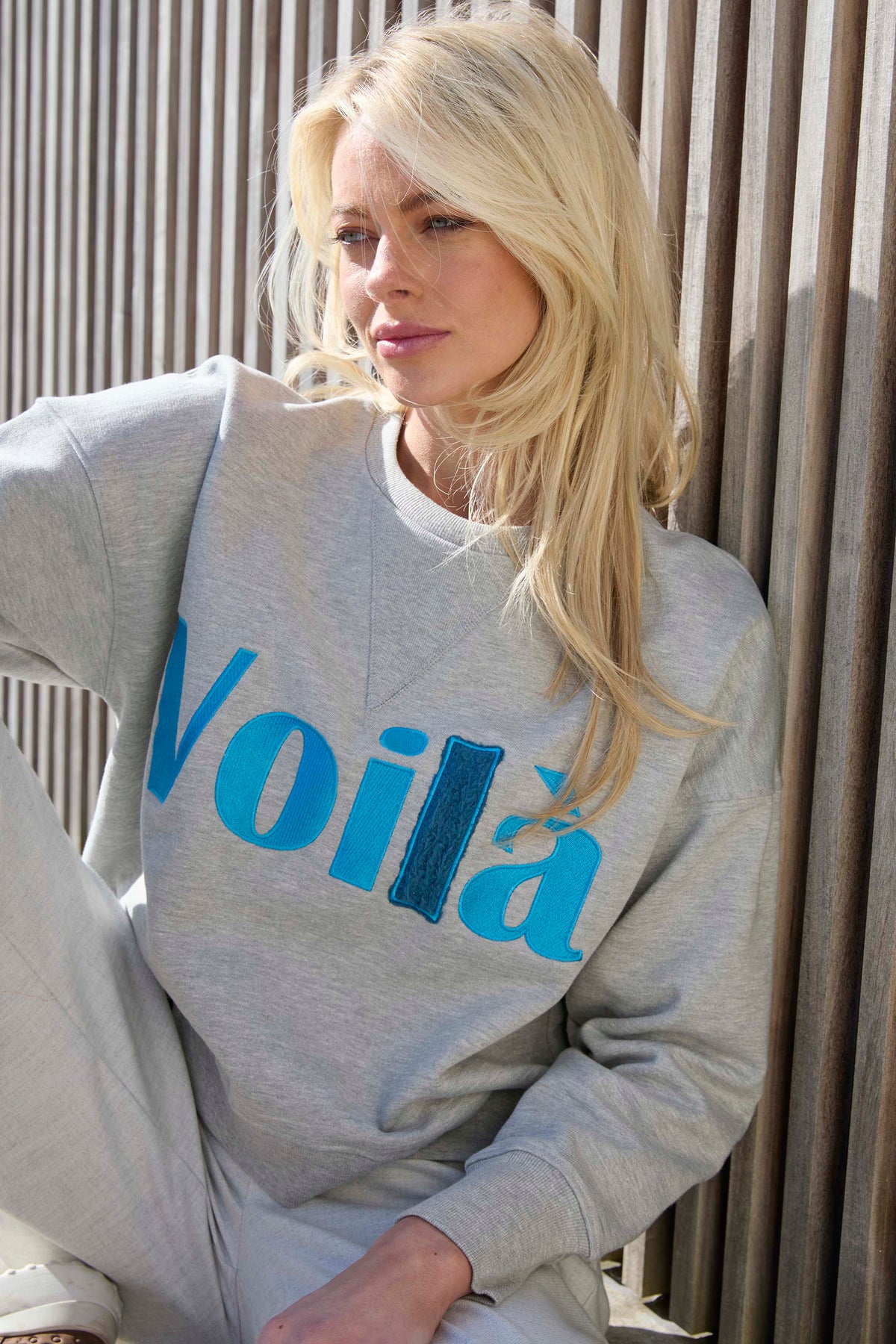 Sweater - Bibi Grey Lightgrey