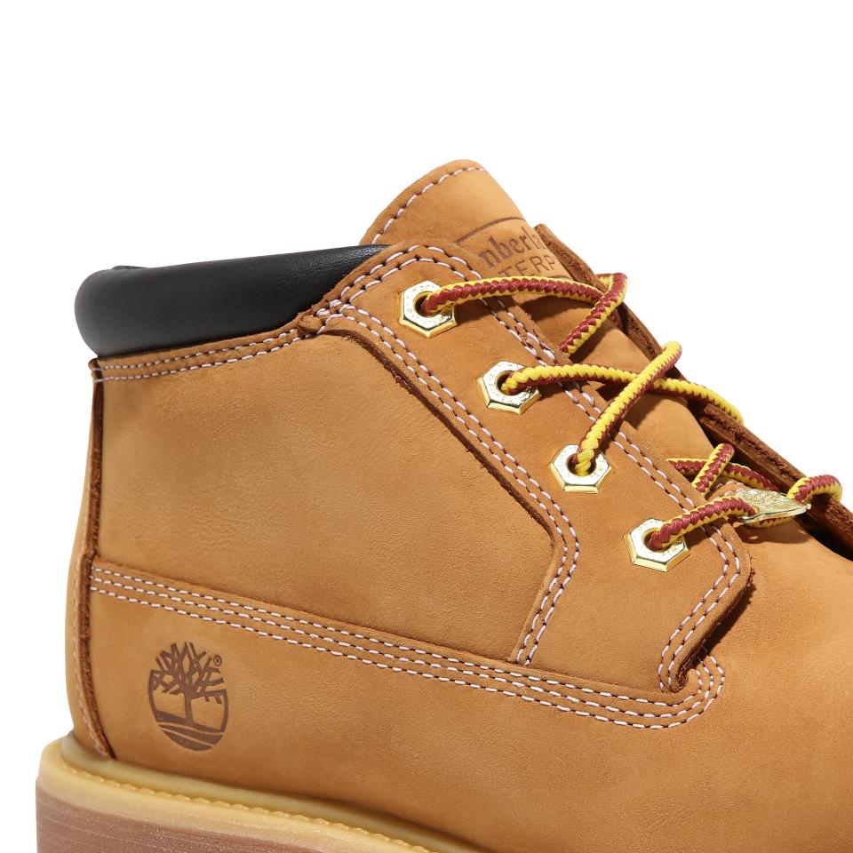 Nellie Mid Lace Up Waterproof Chukka Boot Wheat
