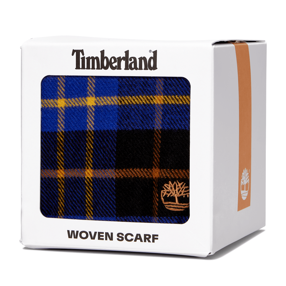Plaid Smart Casual Scarf CLEMATIS BLUE