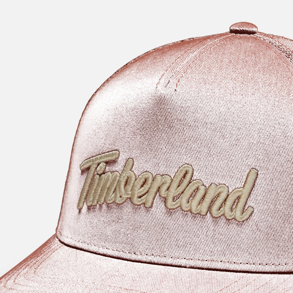 3D Embroidered Trucker Burnt Henna