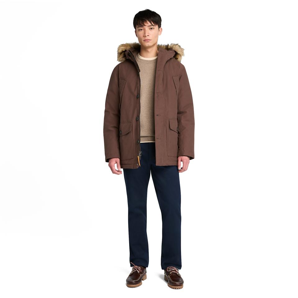Scar Ridge Waterproof Parka Chocolate Brown