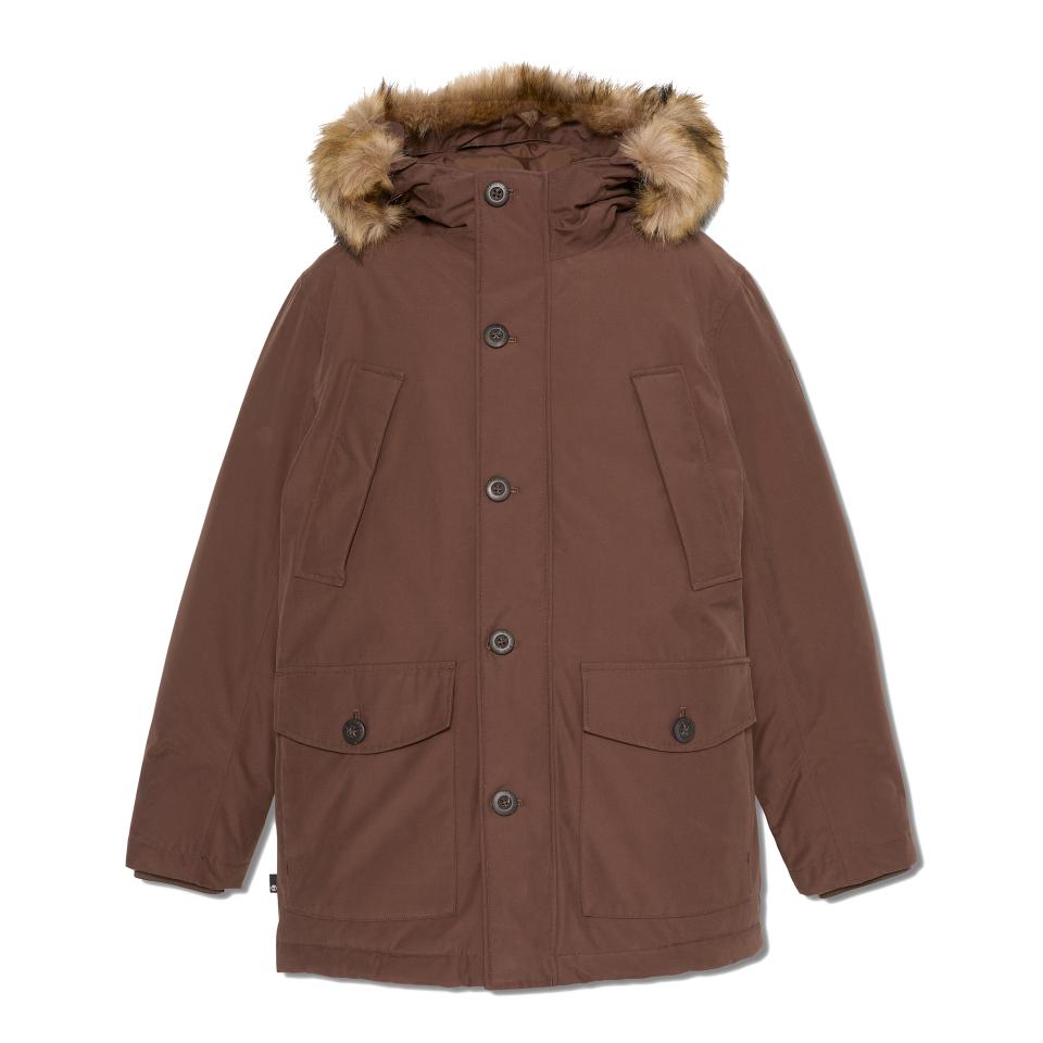 Scar Ridge Waterproof Parka Chocolate Brown