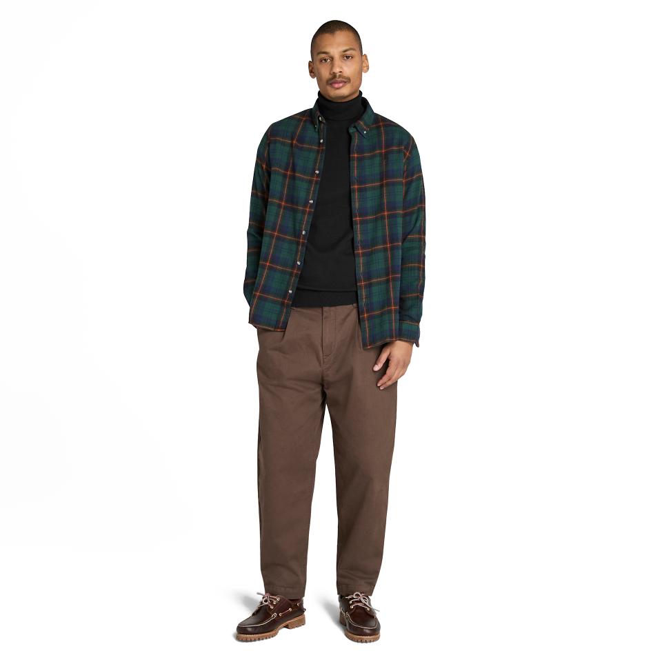 Williams River Turtle Neck Cotton Sweater Black