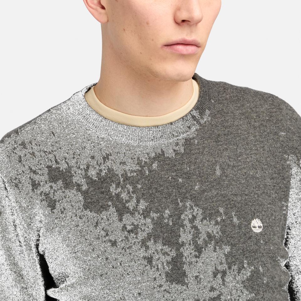 Cohas Brook Merino Crew Sweater Dark Grey Heather