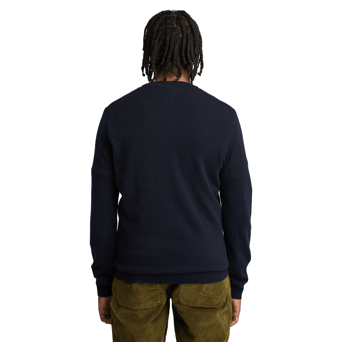 Cohas Brook Merino Crew Sweater Dark Sapphire/Dark Denim