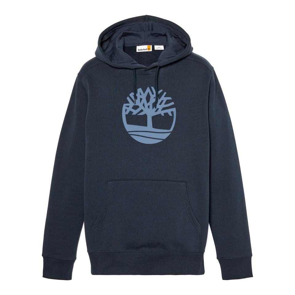 Kennebec River Tree Logo Hoodie Dark Sapphire