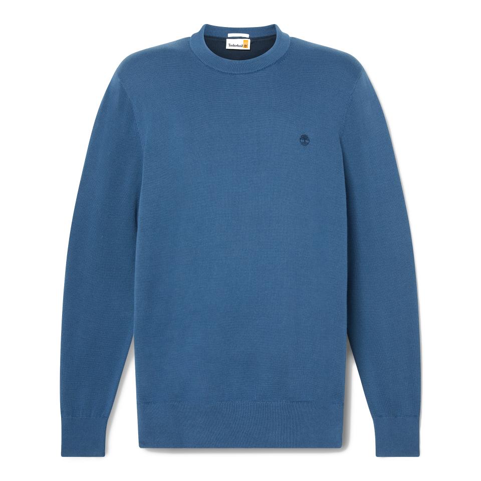 Williams River Cotton Yd Sweater Dark Denim