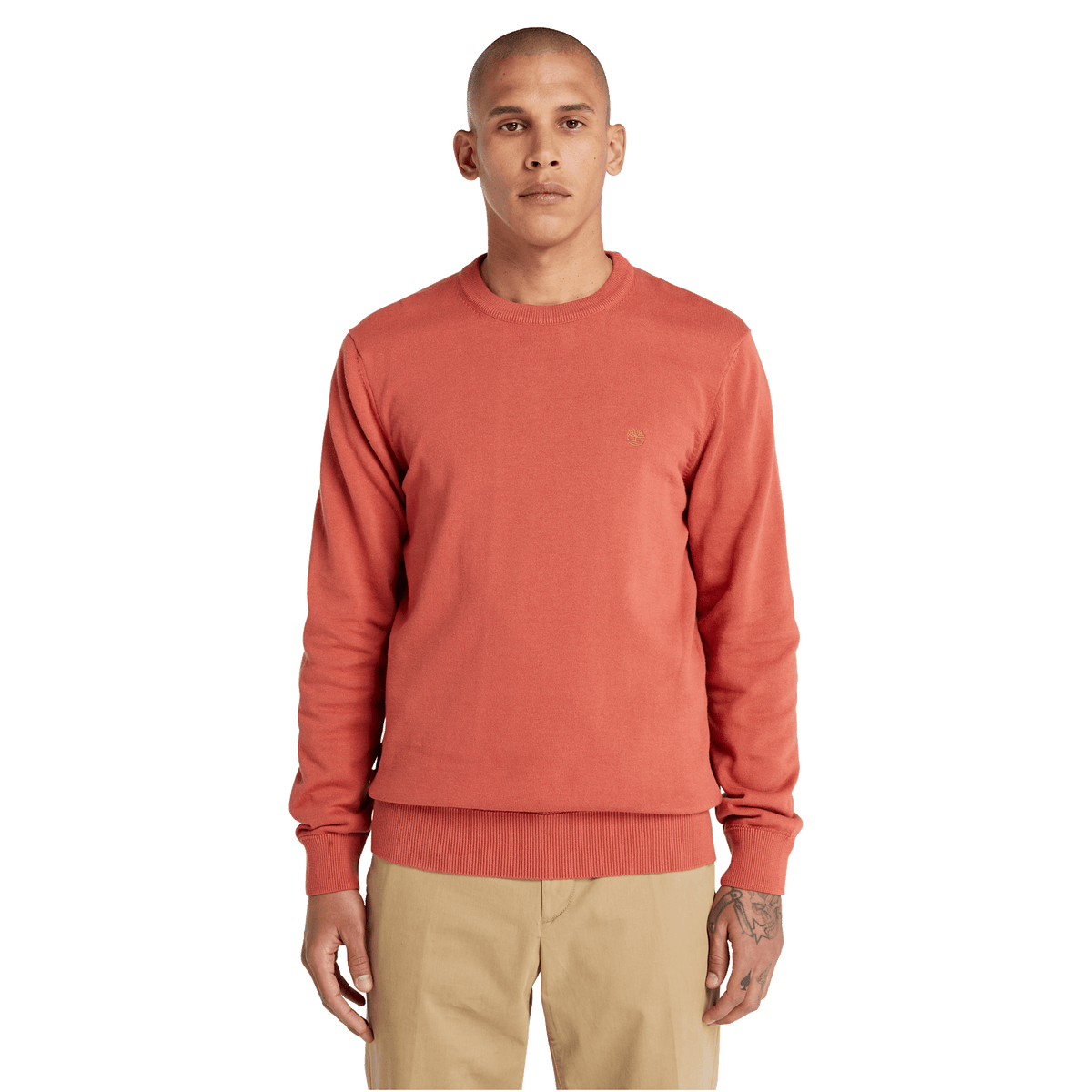 Williams River Cotton Yd Sweater Chili Oil-App