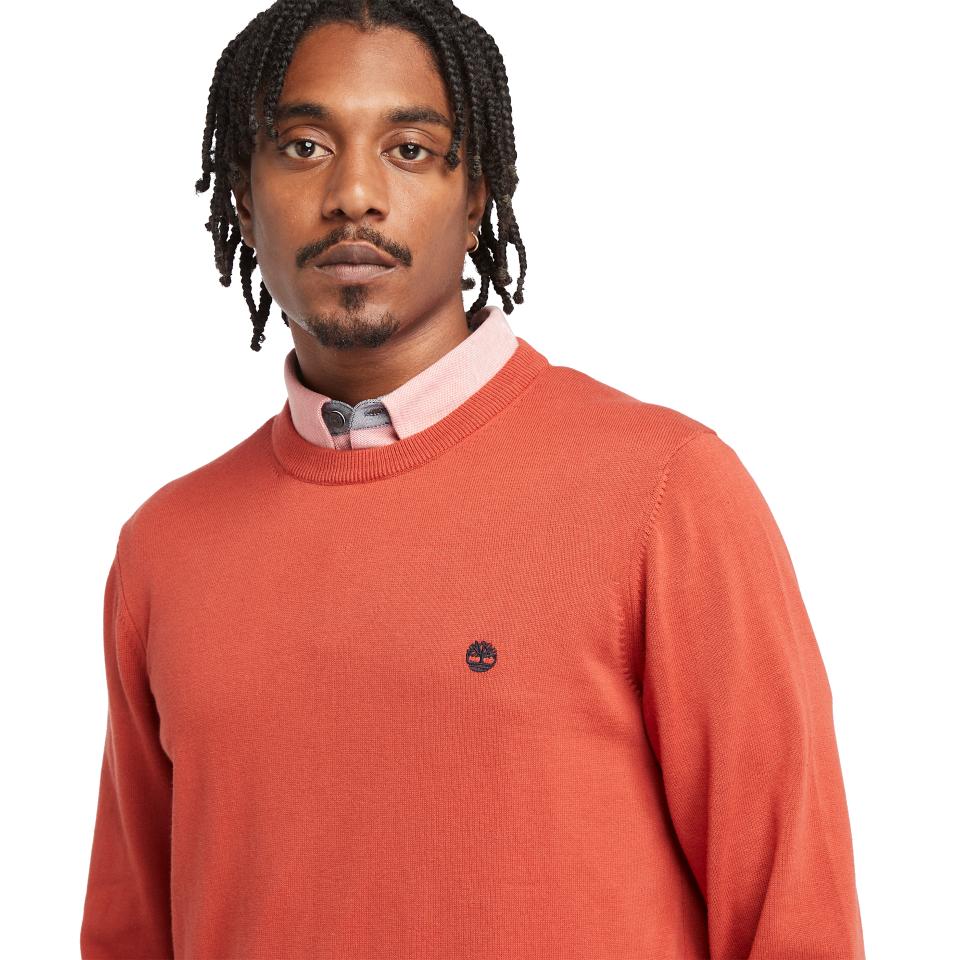 Williams River Cotton Yd Sweater Hot Sauce