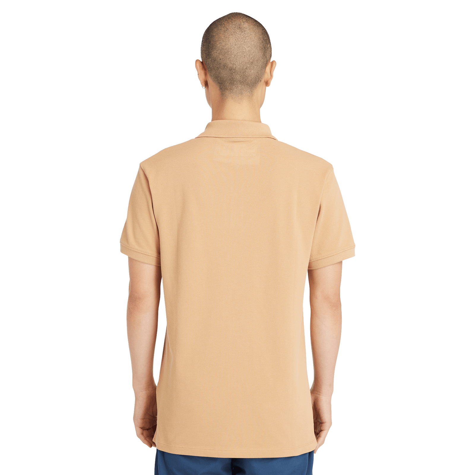 Oyster River Chest Logo Ss Polo (Slim) Light Wheat Boot