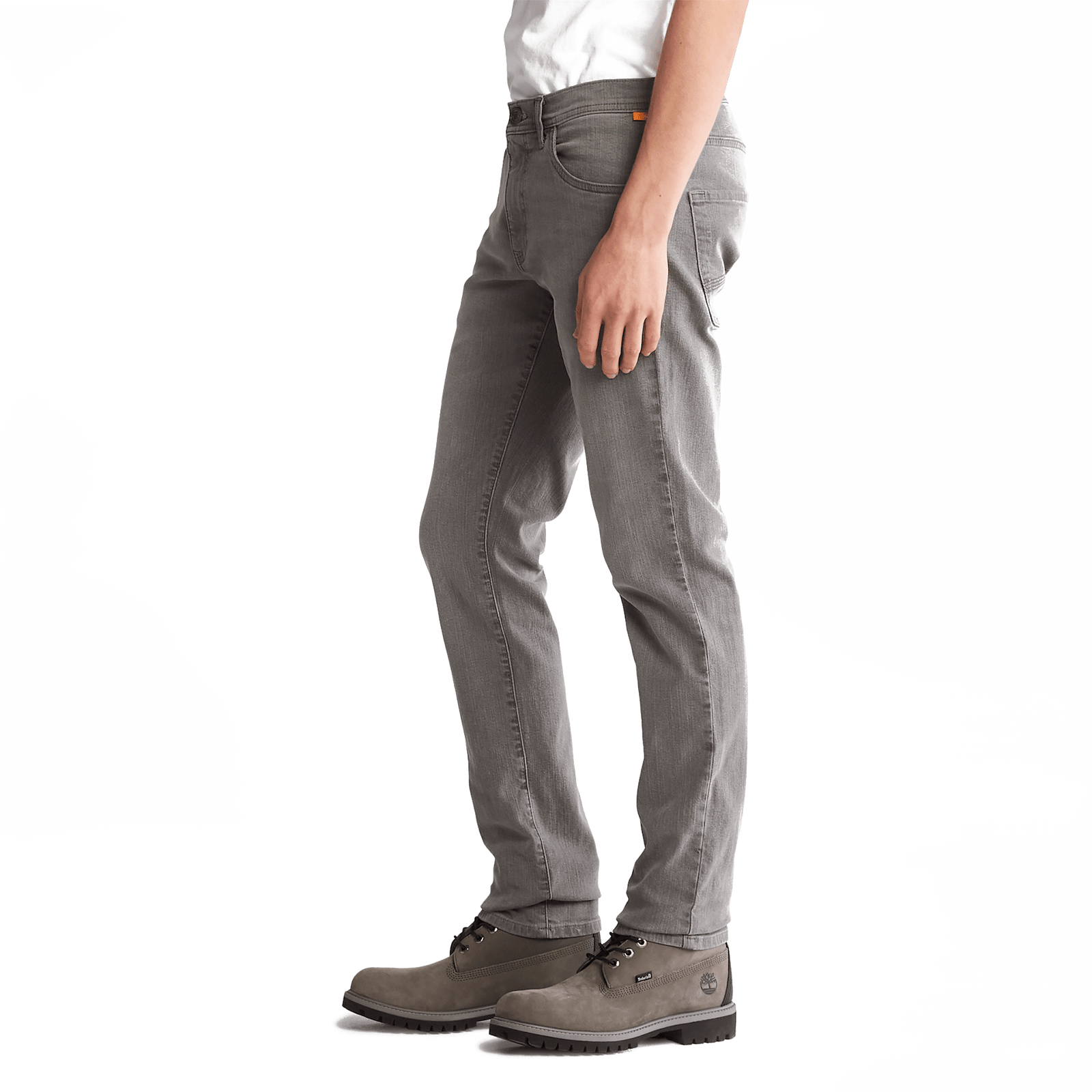 Stretch Black Denim Pant Carbon Grey