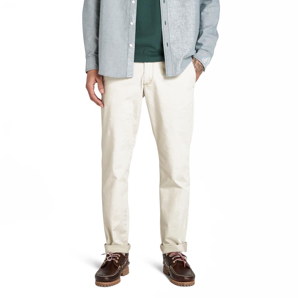 Claremont Twill Chino Pant (Slim) Island Fossil