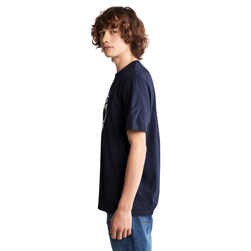 KENNEBEC RIVER Tree Logo Short Sleeve Tee DARK SAPPHIRE