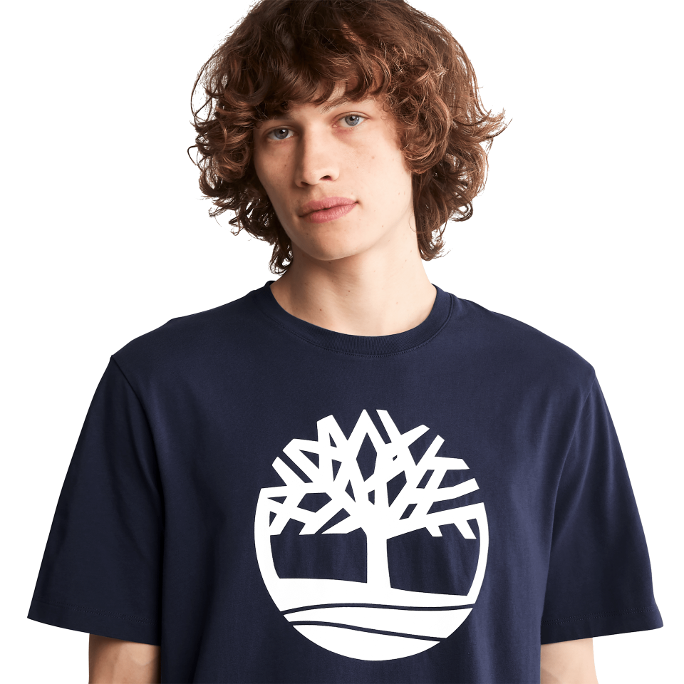 KENNEBEC RIVER Tree Logo Short Sleeve Tee DARK SAPPHIRE
