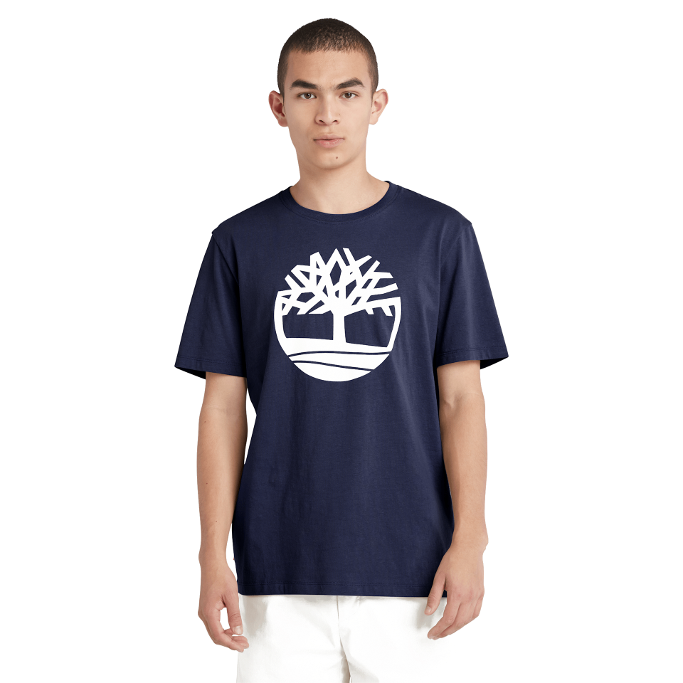 KENNEBEC RIVER Tree Logo Short Sleeve Tee DARK SAPPHIRE